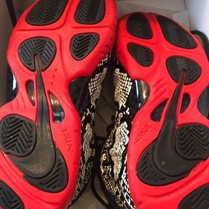 Snakeskin foamposite size 5.5